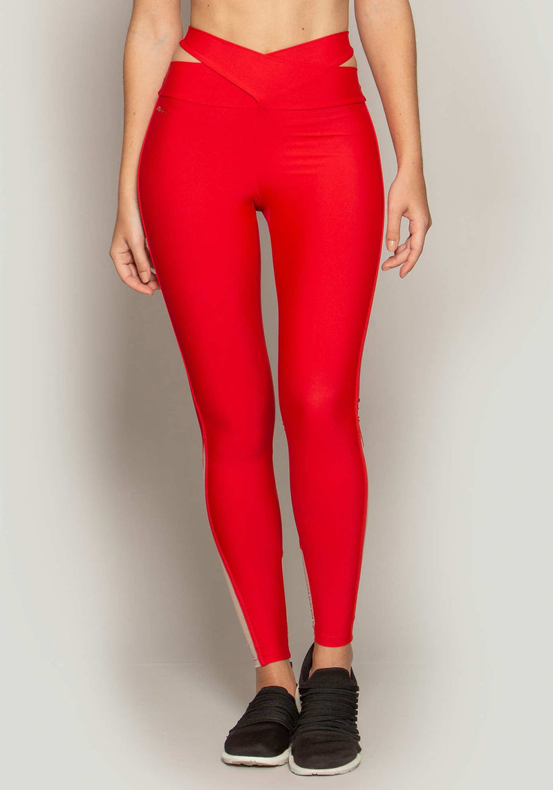 LEGGING RM COMPRESSION VERMELHO M