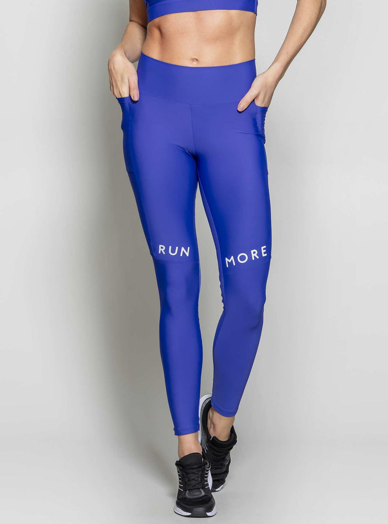 LEGGING BLOCKING COMPRESSION AZUL ESCURO M