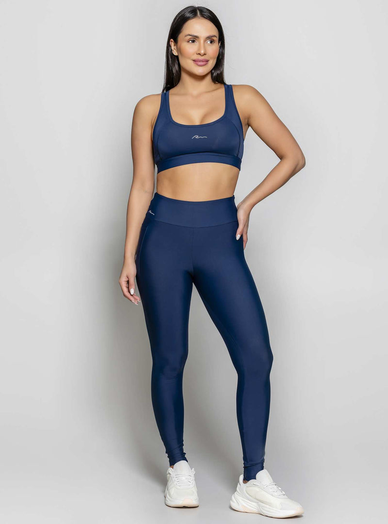 LEGGING RM COMPRESSION AZUL P