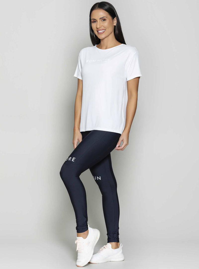 BLUSA RUN MORE ULTRACOOL FIT BRANCO M