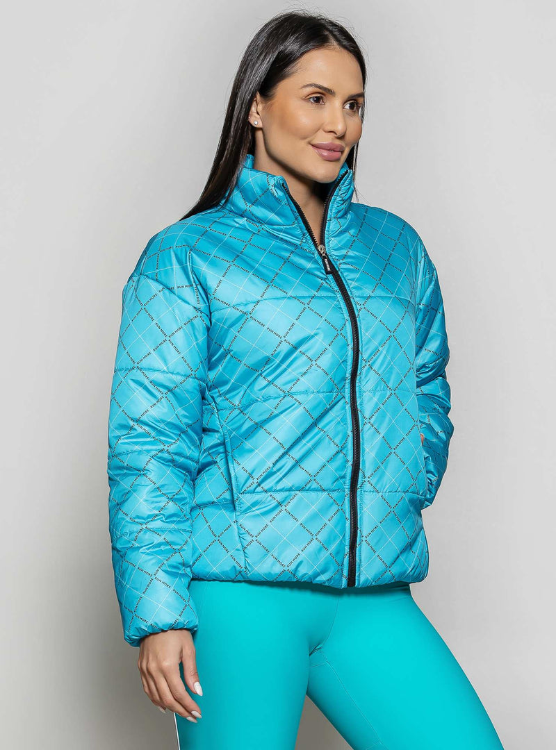 JAQUETA PUFFER AZUL P