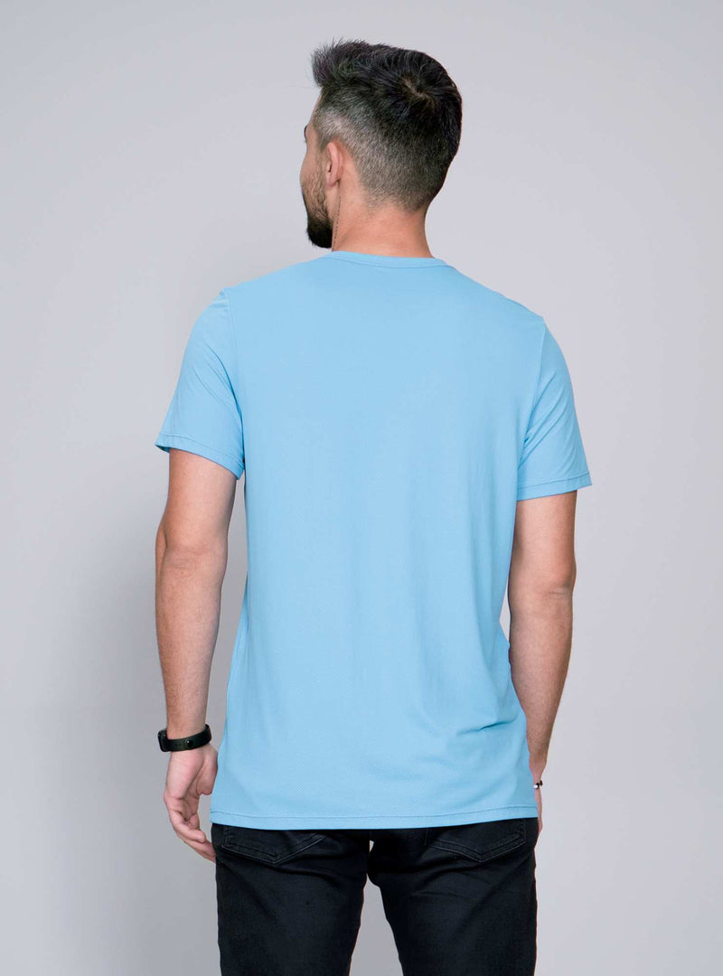 CAMISETA MASCULINA ULTRACOOL FIT AZUL CLARO P