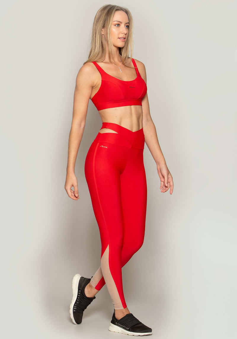 LEGGING RM COMPRESSION VERMELHO M