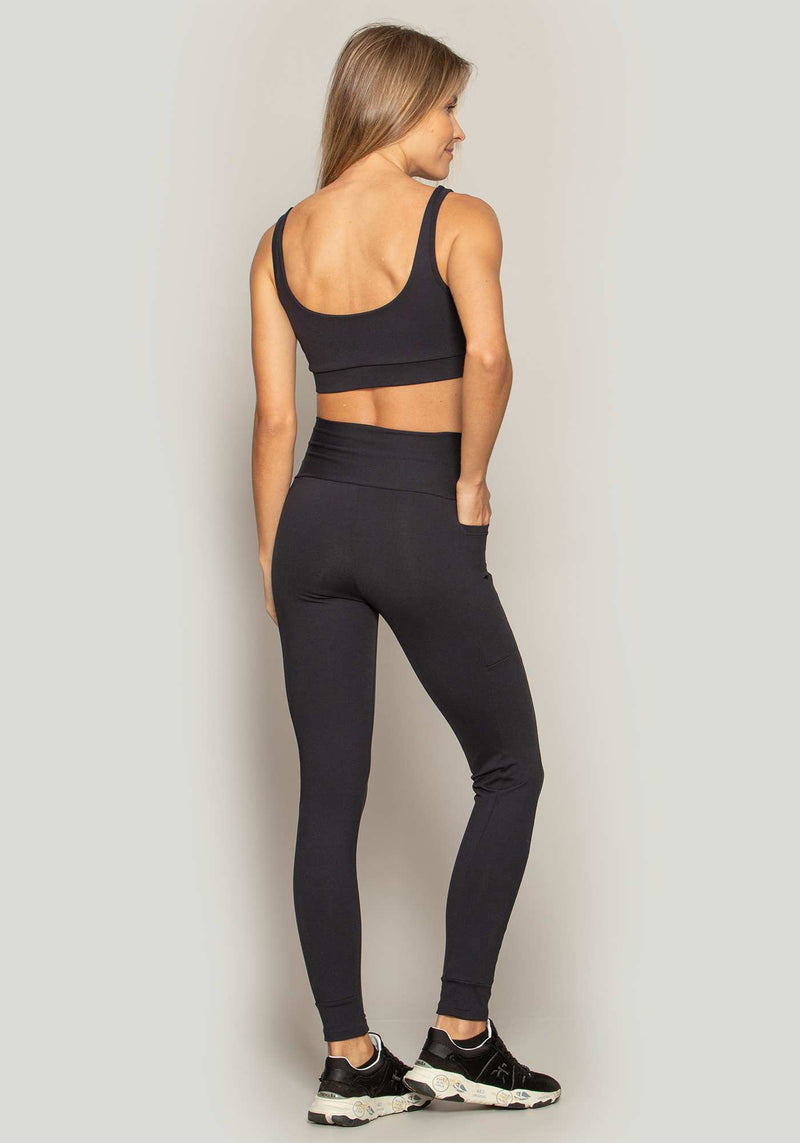 LEGGING CINTURA ALTA POWER FIT PRETO P