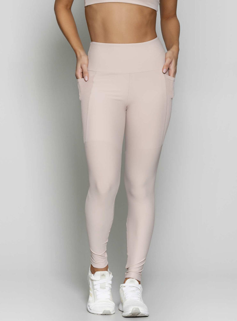 LEGGING BLOCKING NUDE M