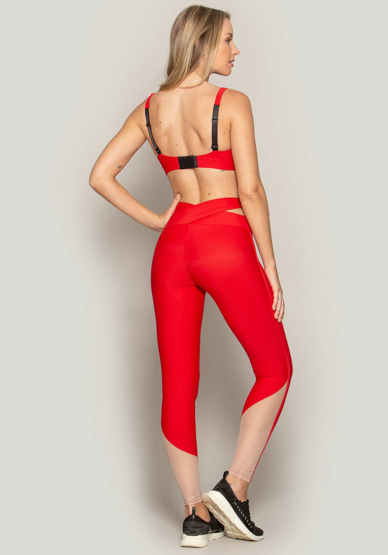 LEGGING RM COMPRESSION VERMELHO M