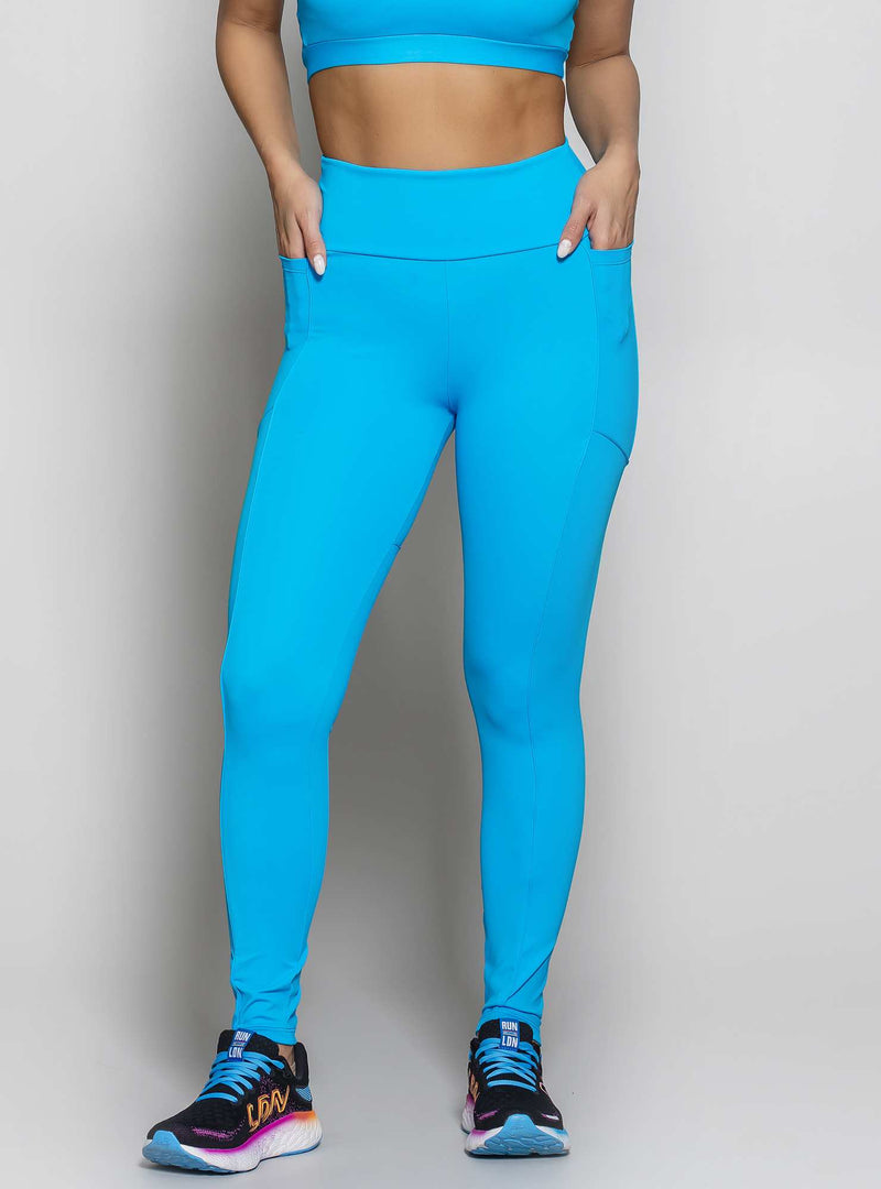 LEGGING COM BOLSO DUPLO MAX AZUL P