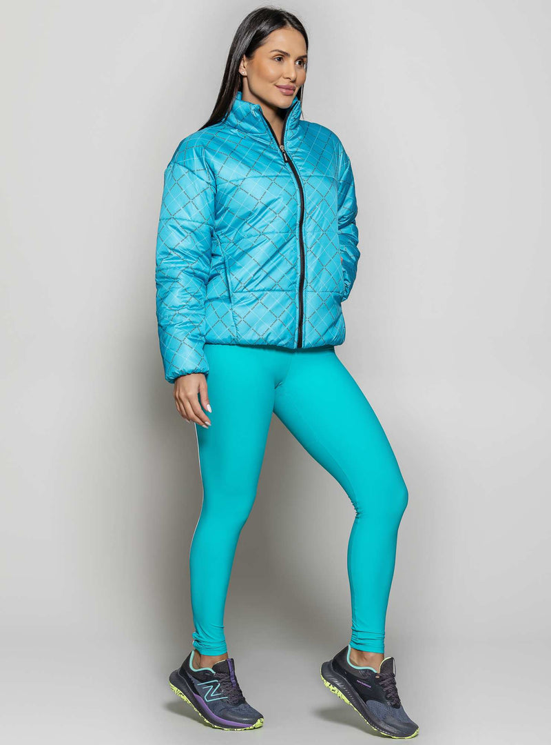 JAQUETA PUFFER AZUL P