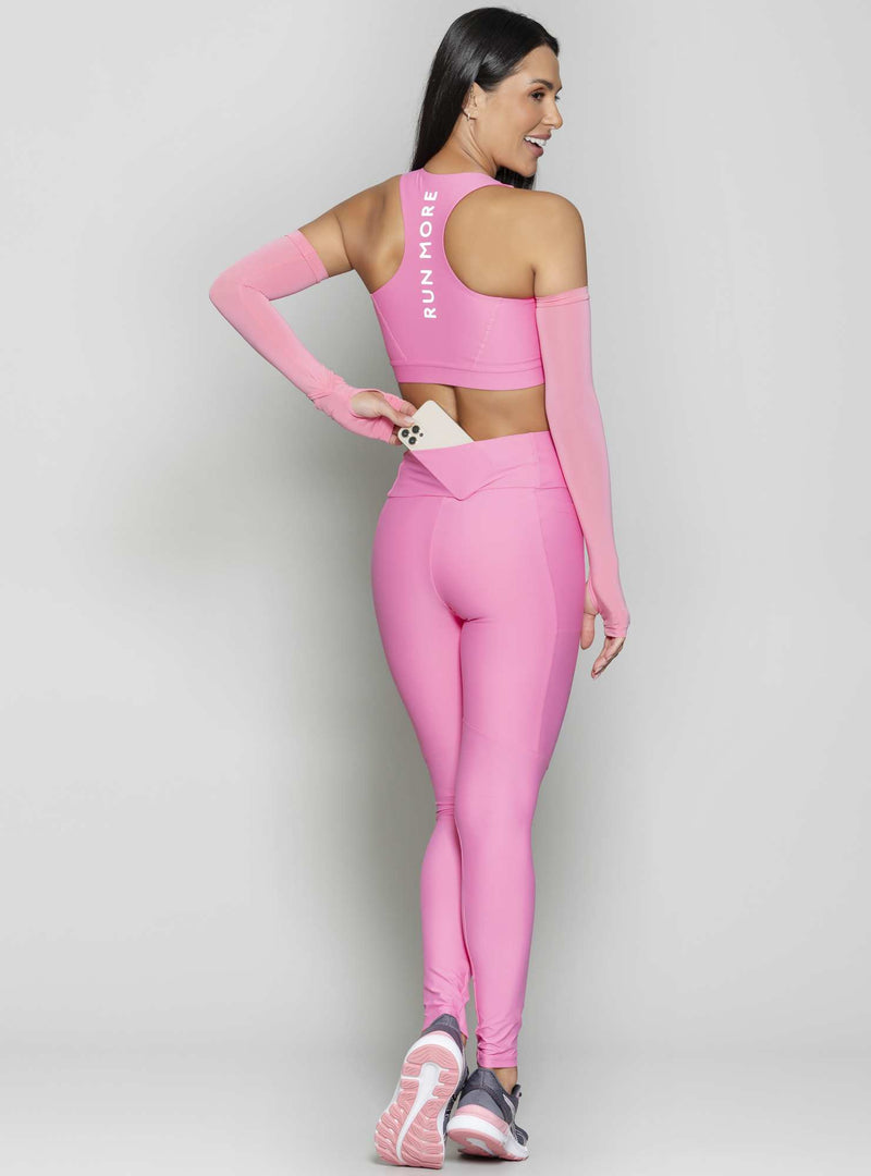 LEGGING BLOCKING ROSA BARBIE G