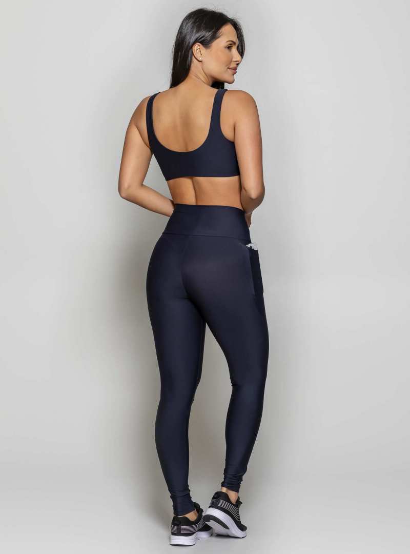 LEGGING CINTURA ALTA COMPRESSION PRETO XGG