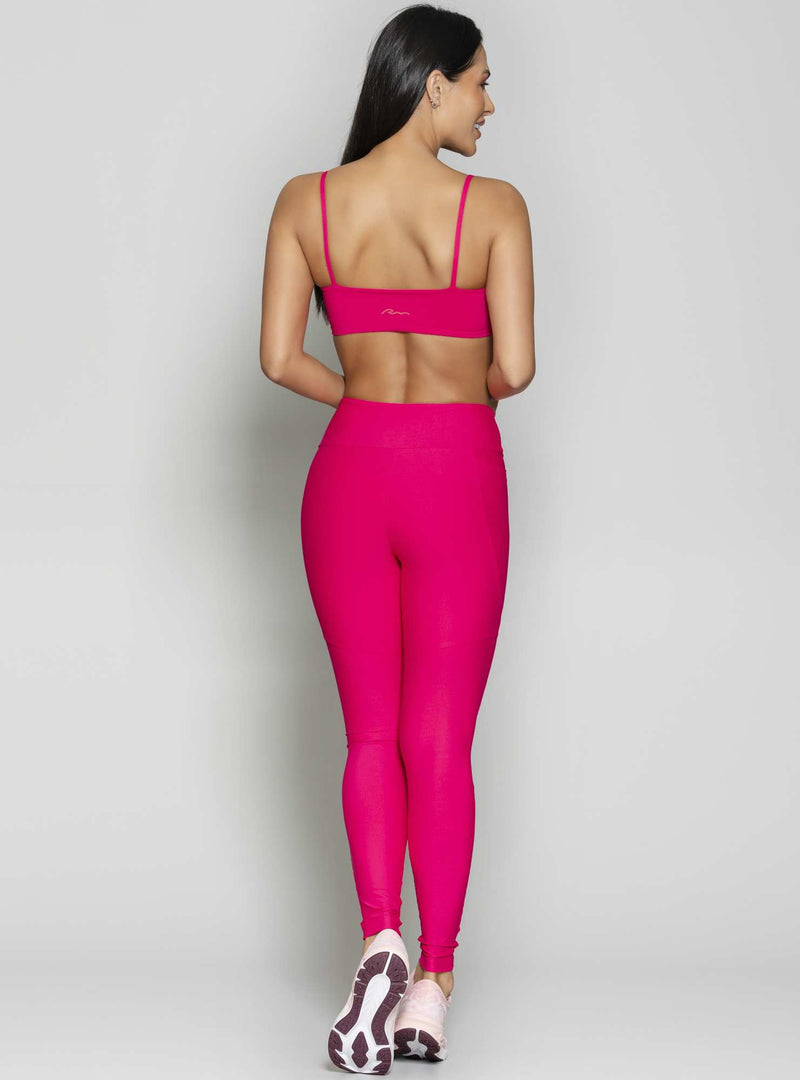 LEGGING BLOCKING COM BOLSO PINK G