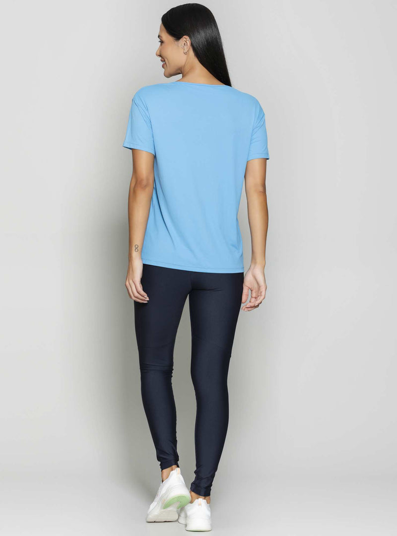 BLUSA RUN MORE ULTRACOOL FIT AZUL G