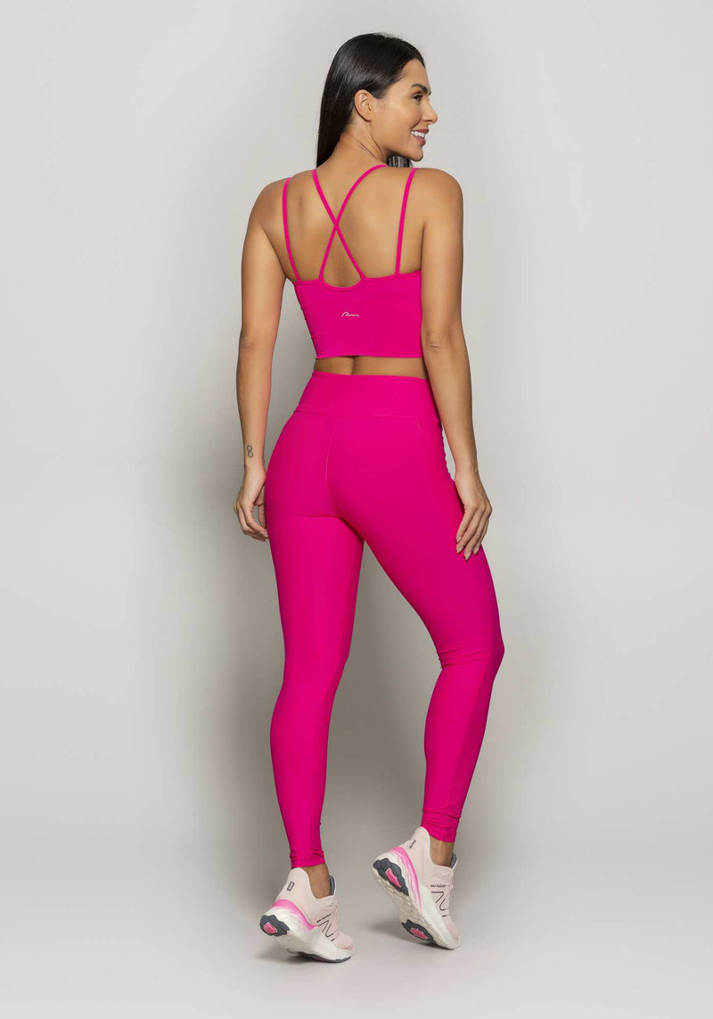 LEGGING RM COMPRESSION ROSA M