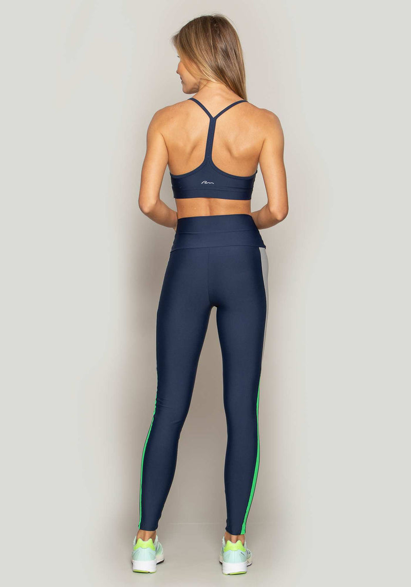 LEGGING RM COMPRESSION AZUL /VERDE M