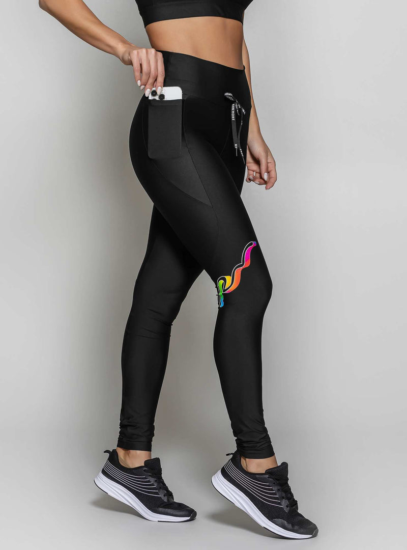 LEGGING COM BOLSO MOVE PRETO M