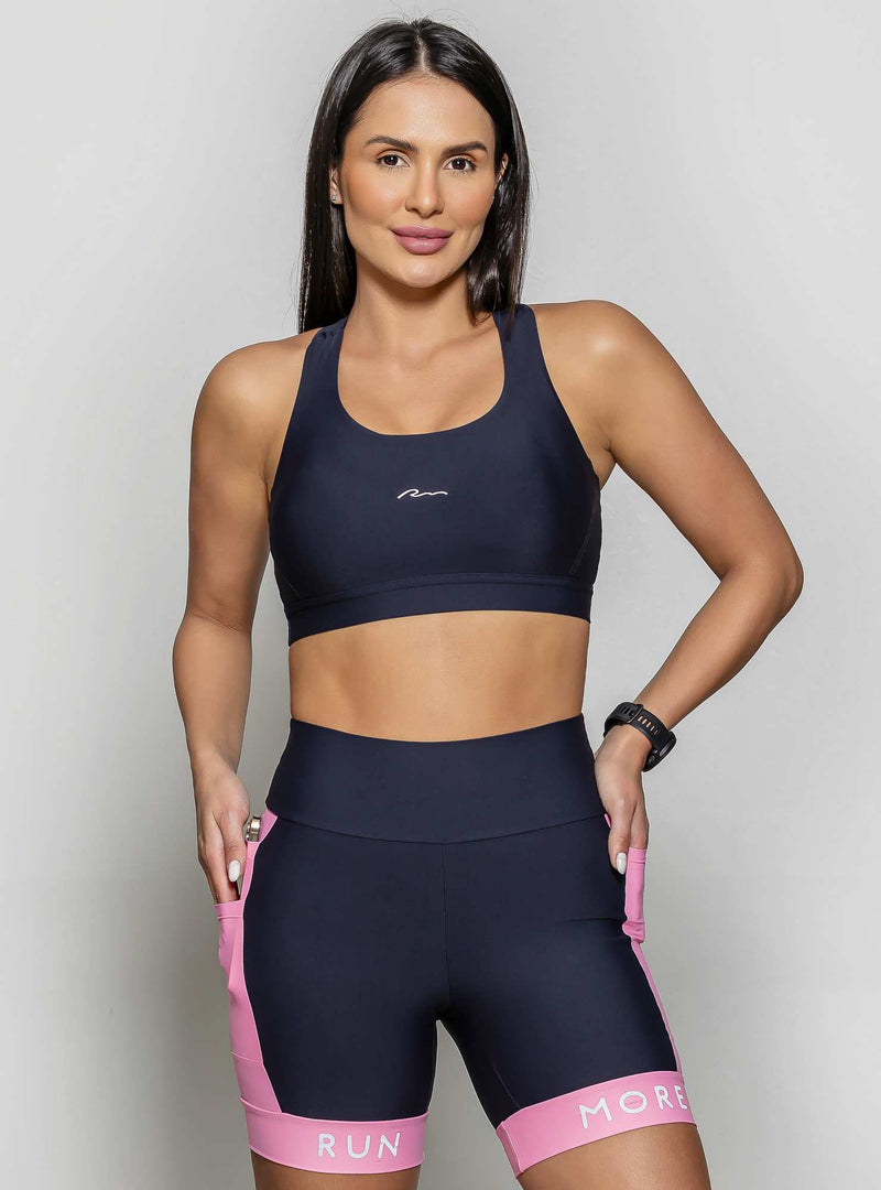 TOP ALTA SUSTENTAÇAO COMPRESSION PRETO M