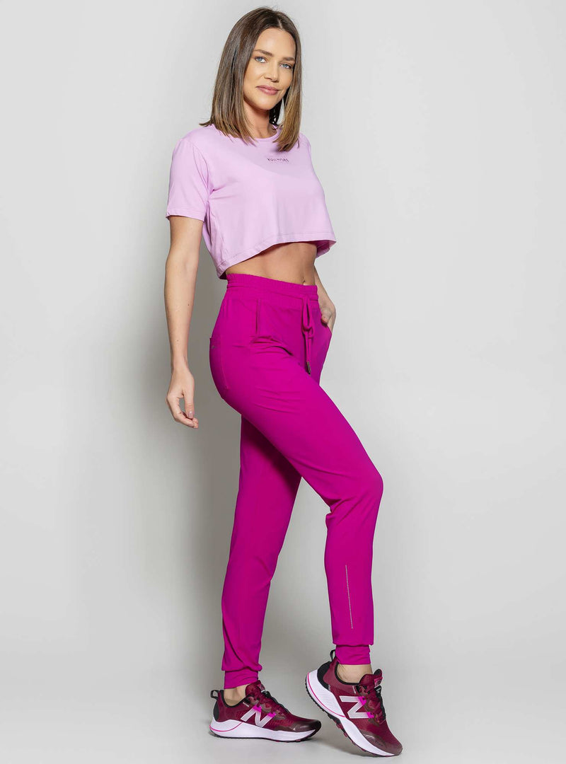 BLUSA CROPPED LUAR LILAS P