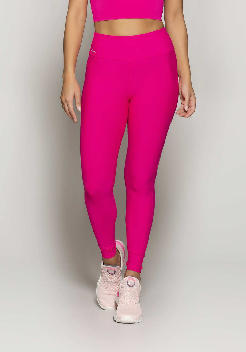 LEGGING COM BOLSO COMPRESSION ROSA P