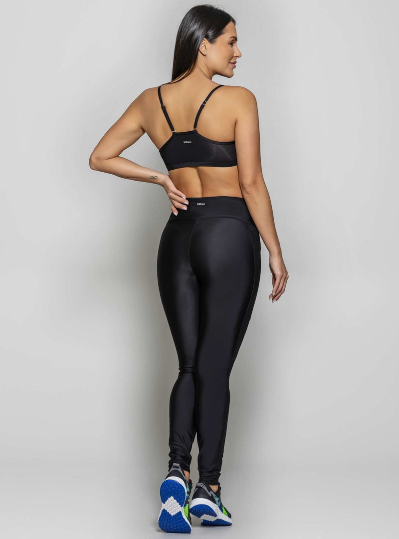 TOP LEVE SUSTENTAÇÃO SHAPE POWER PRETO M