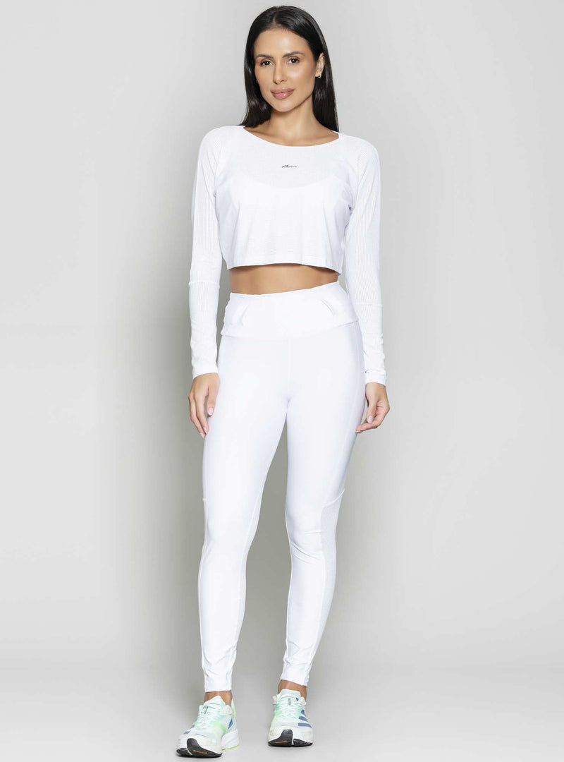 BLUSA MANGA LONGA MAX FRESH BRANCO M