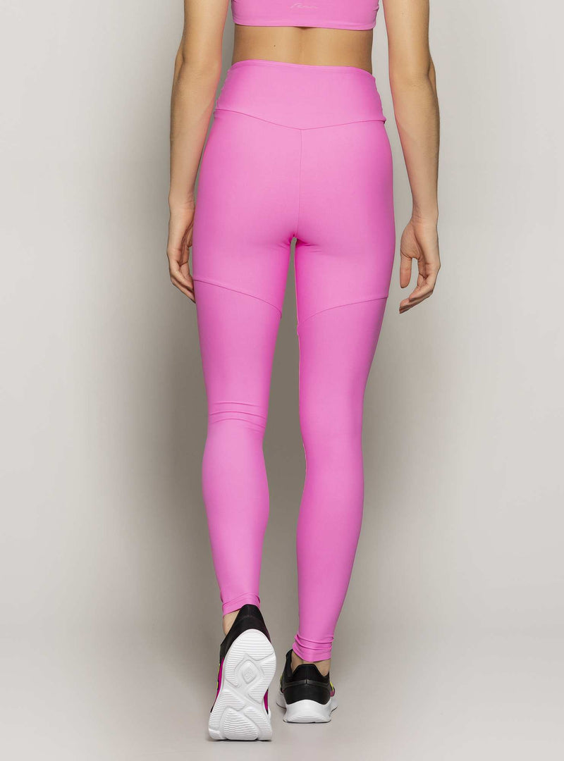 LEGGING BLOKING CINTURA ALTA ROSA BARBIE P