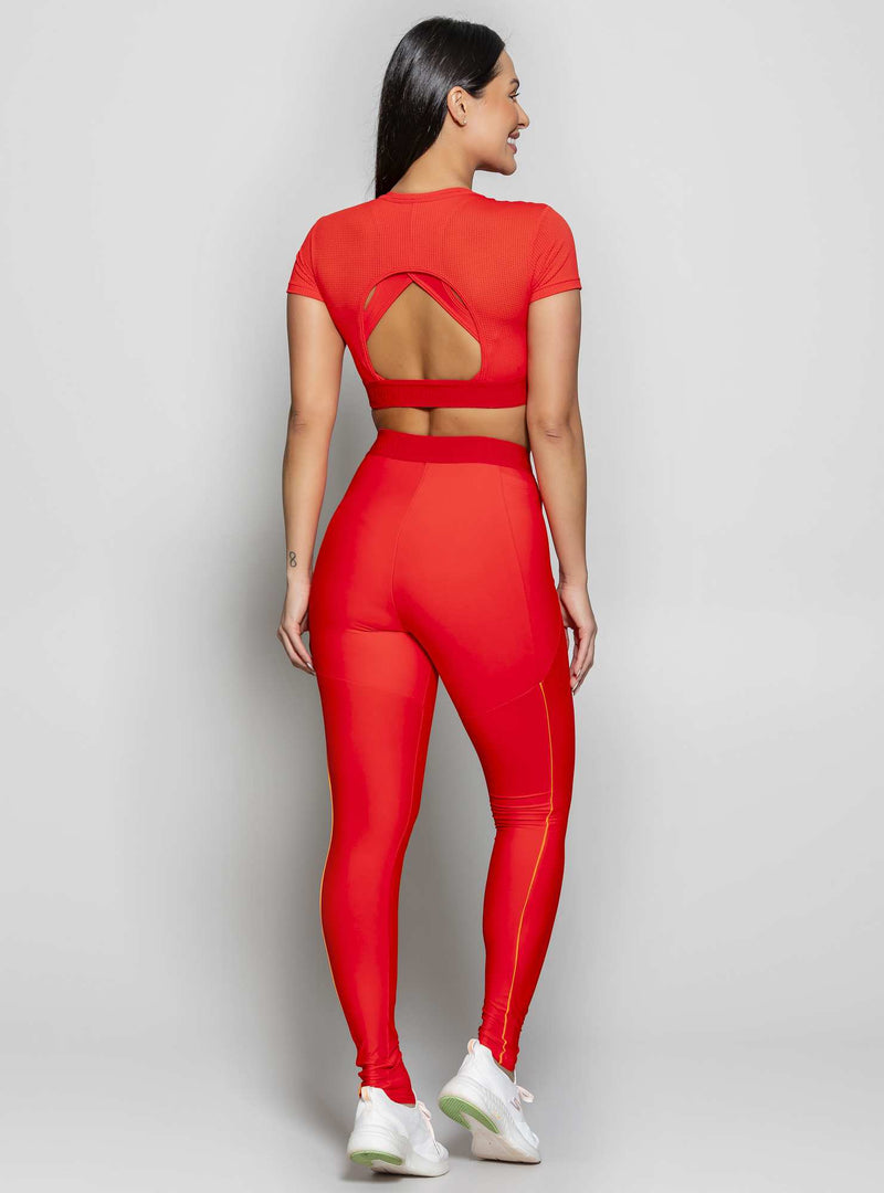 BLUSA CROPPED MAX FRESH VERMELHO P