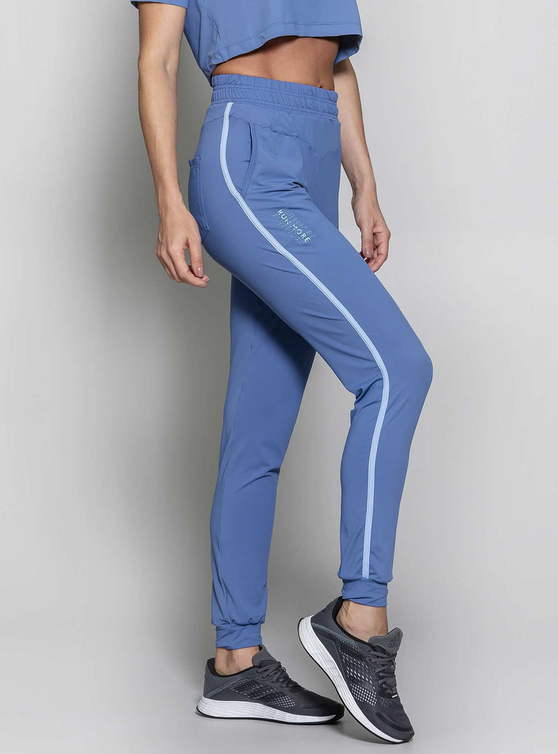 CALÇA JOGGER LUAR AZUL 12 M