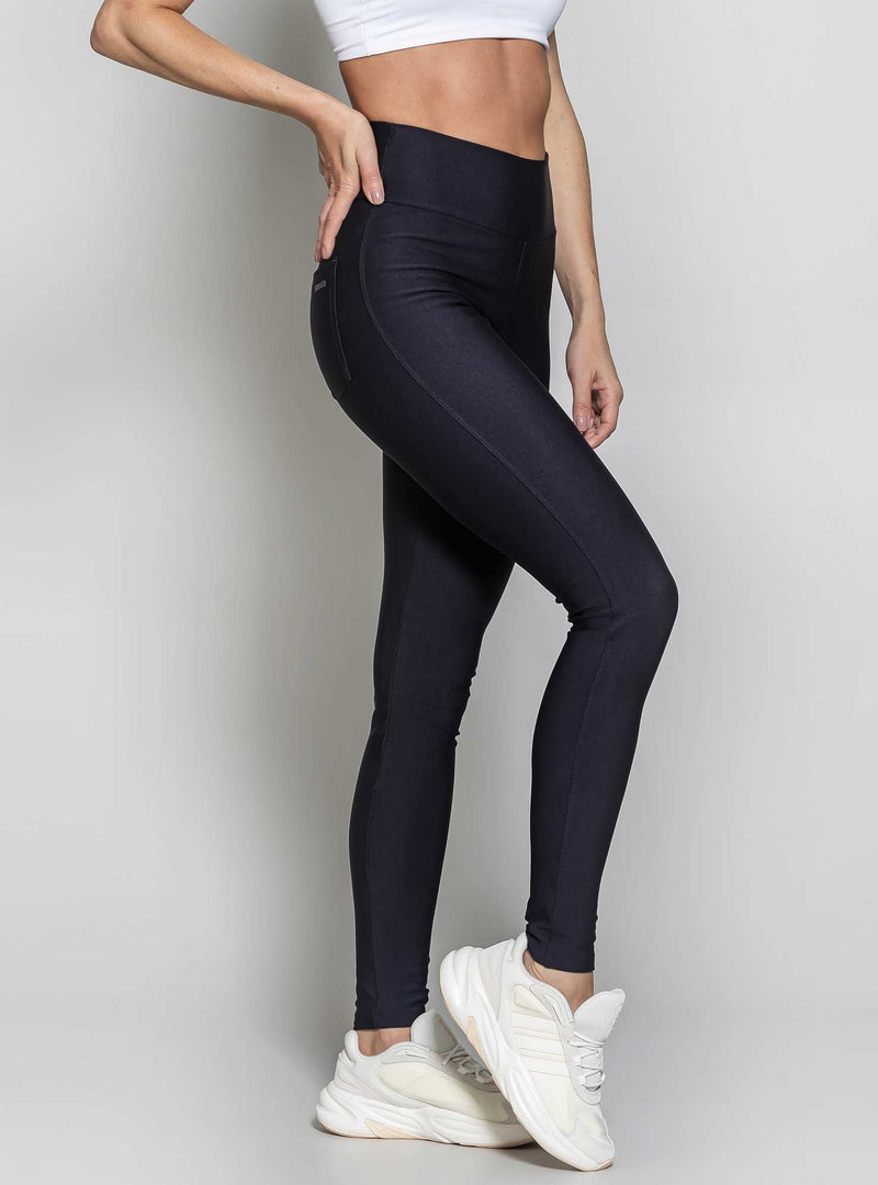 LEGGING MONTARIA CINTURA ALTA BODY FIT PRETO M