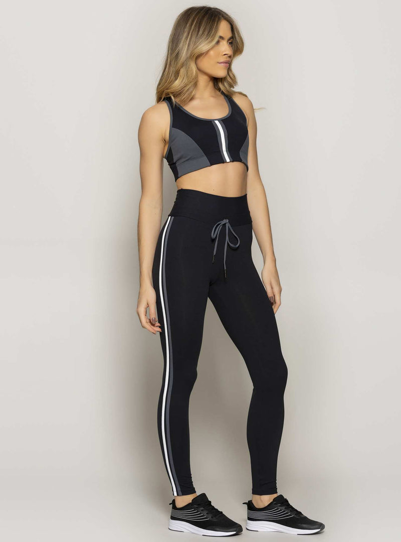 LEGGING COM BOLSO POWER FIT PRETO G