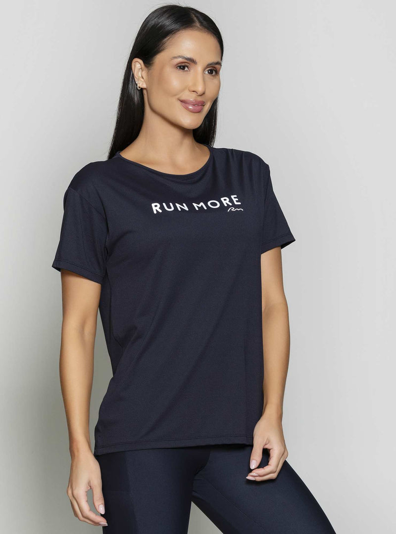 BLUSA RUN MORE ULTRACOOL FIT PRETO GG