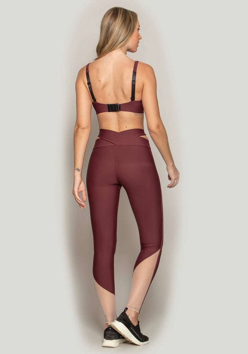 LEGGING RM COMPRESSION BORDO P