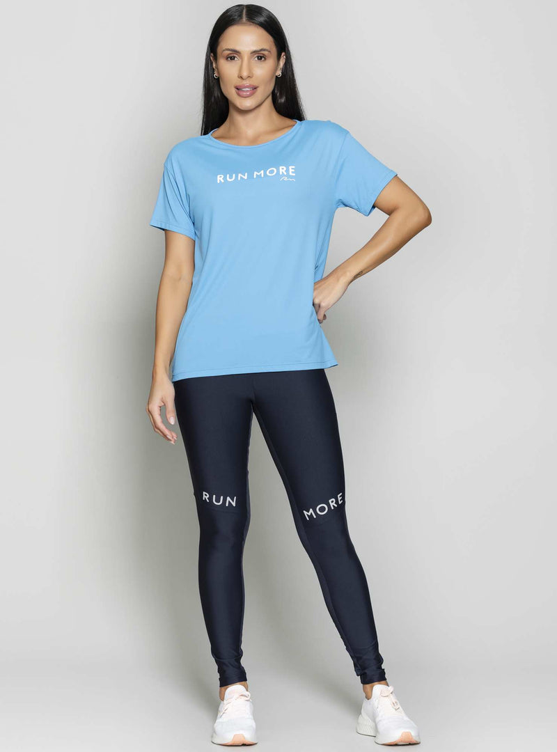 BLUSA RUN MORE ULTRACOOL FIT AZUL G