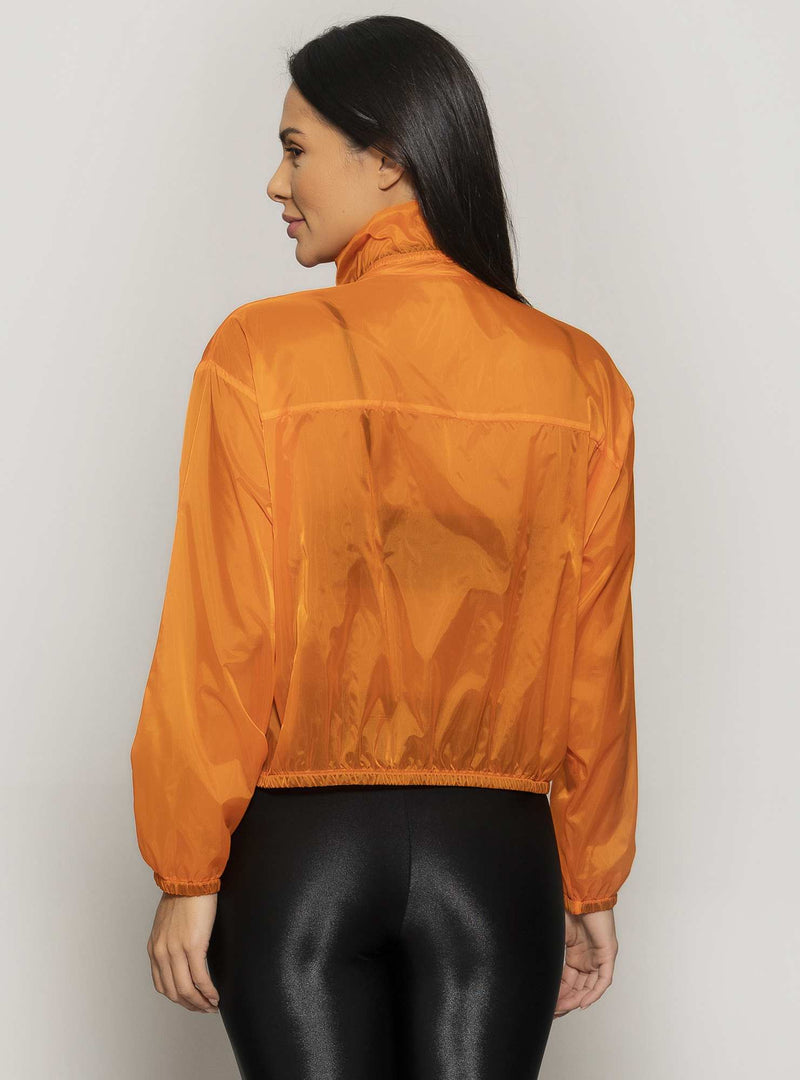 JAQUETA BOMBER ILLUSION LARANJA G