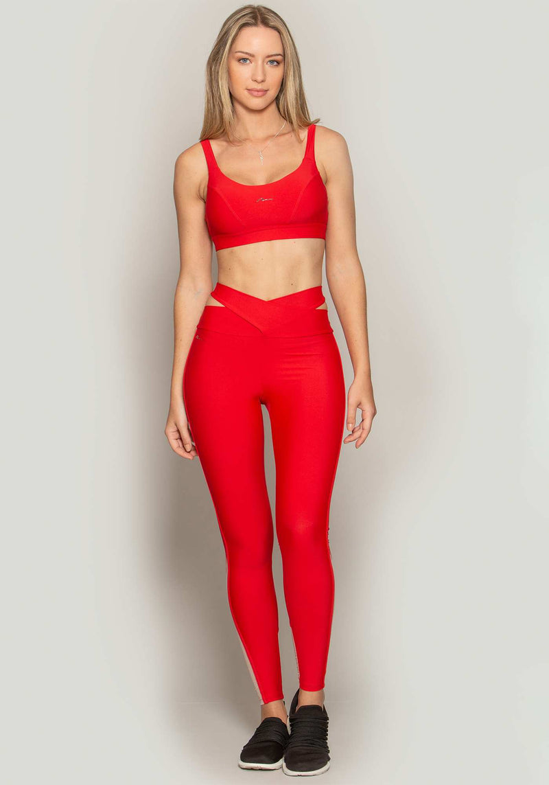 LEGGING RM COMPRESSION VERMELHO P