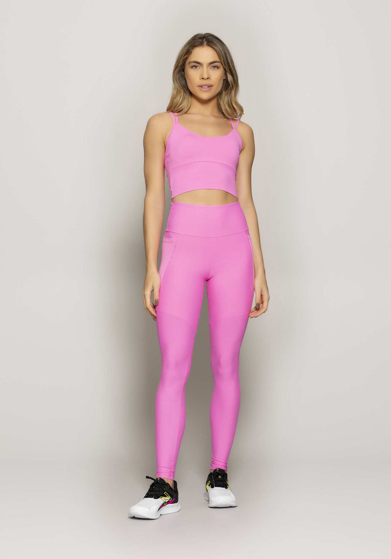 LEGGING BLOCKING COMPRESSION ROSA BARBIE P