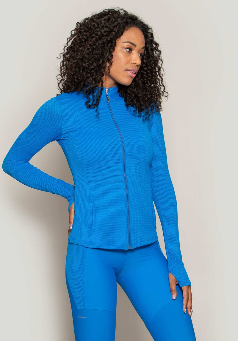 JAQUETA FIT MAX FRESH AZUL M