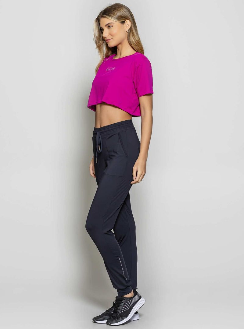 BLUSA CROPPED LUAR FUCSIA P