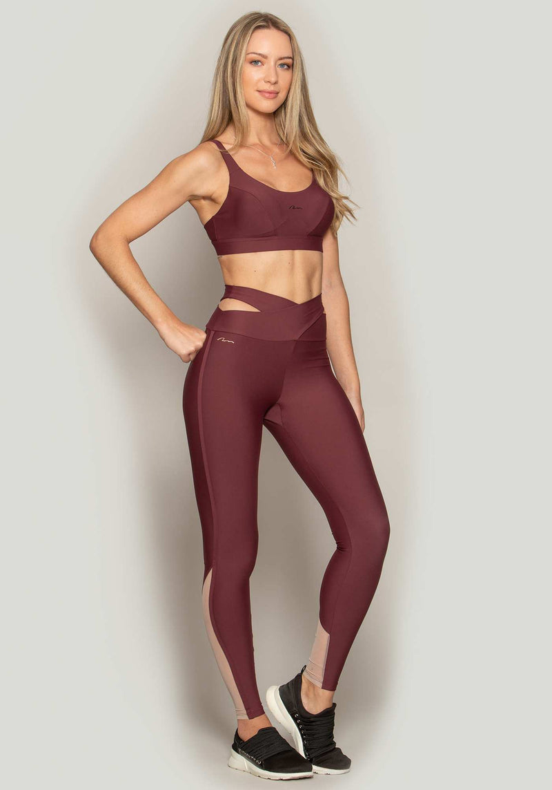 LEGGING RM COMPRESSION BORDO P