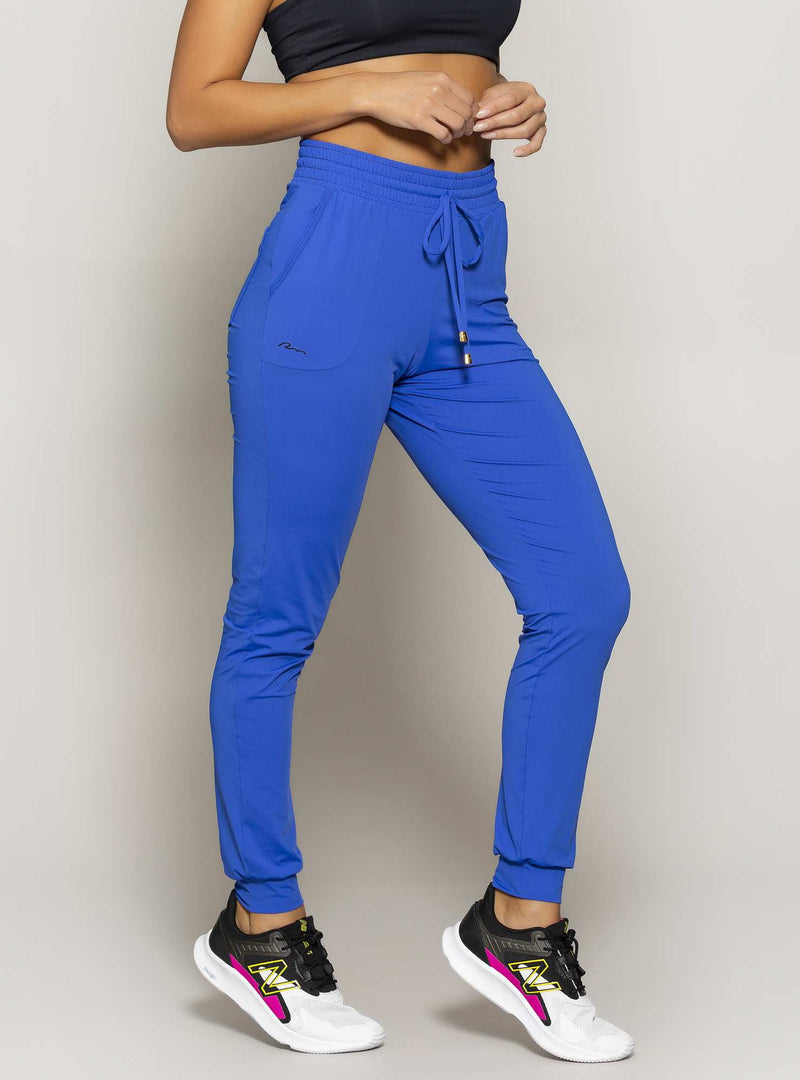 CALÇA JOGGER LUAR AZUL M