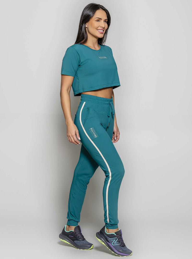 BLUSA CROPPED LUAR VERDE G