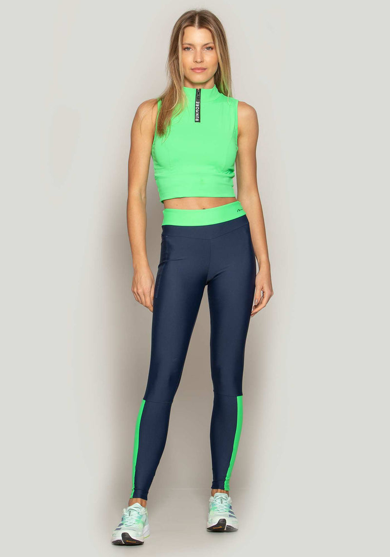 LEGGIN RM AZUL COM VERDE P