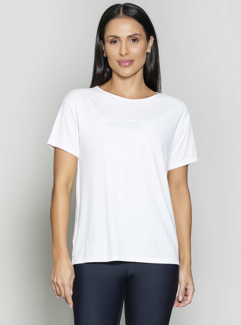 BLUSA RUN MORE ULTRACOOL FIT BRANCO M