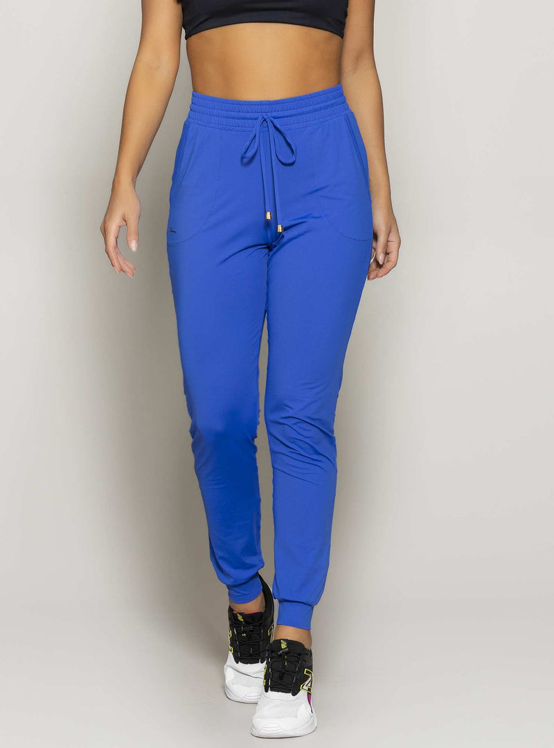 CALÇA JOGGER LUAR AZUL M