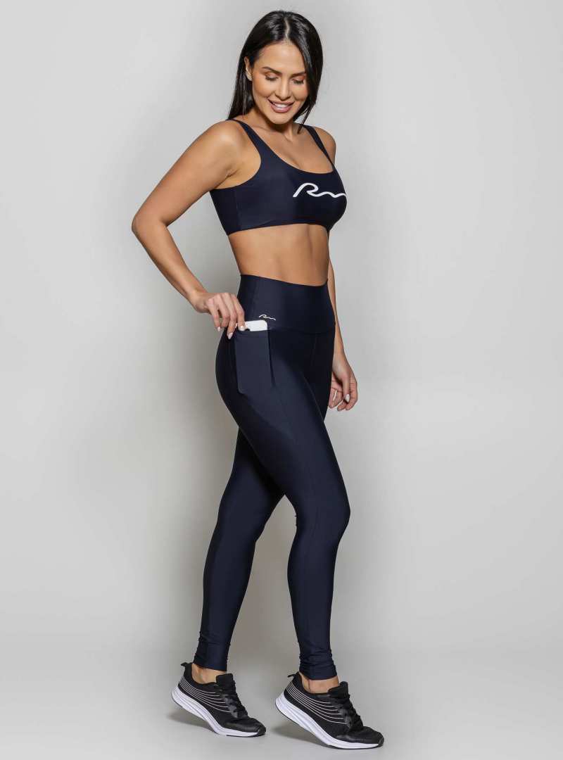 LEGGING CINTURA ALTA COMPRESSION PRETO XGG