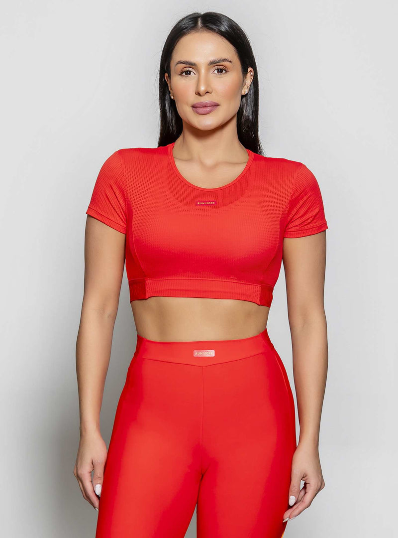 BLUSA CROPPED MAX FRESH VERMELHO P