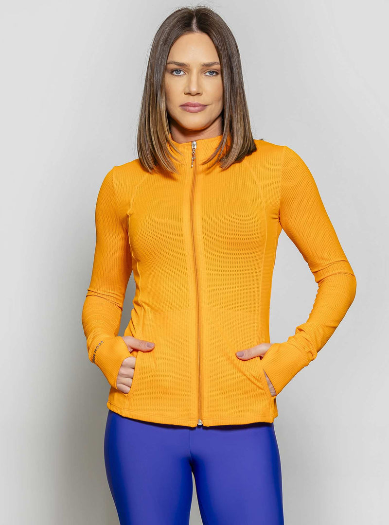 JAQUETA FIT MAX FRESH LARANJA M