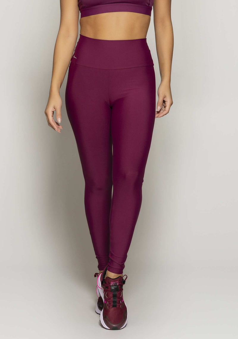 LEGGING COM BOLSO ROXO UVA G