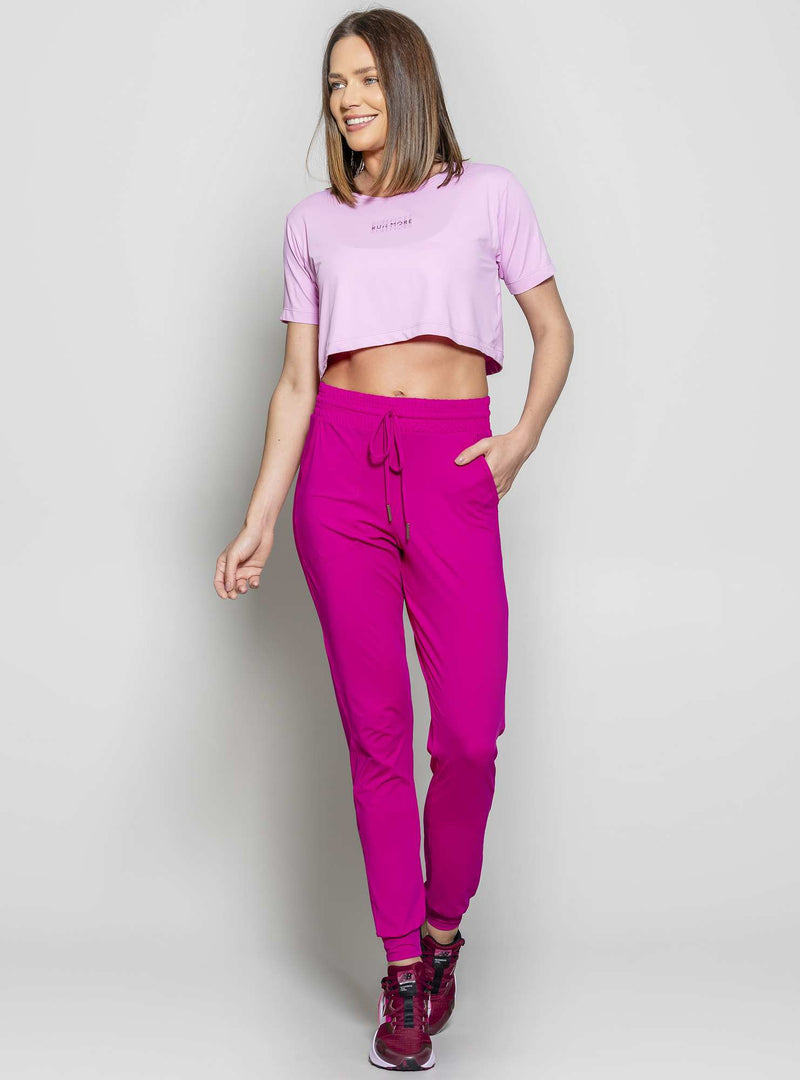 BLUSA CROPPED LUAR LILAS P