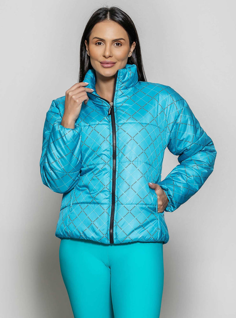 JAQUETA PUFFER AZUL P