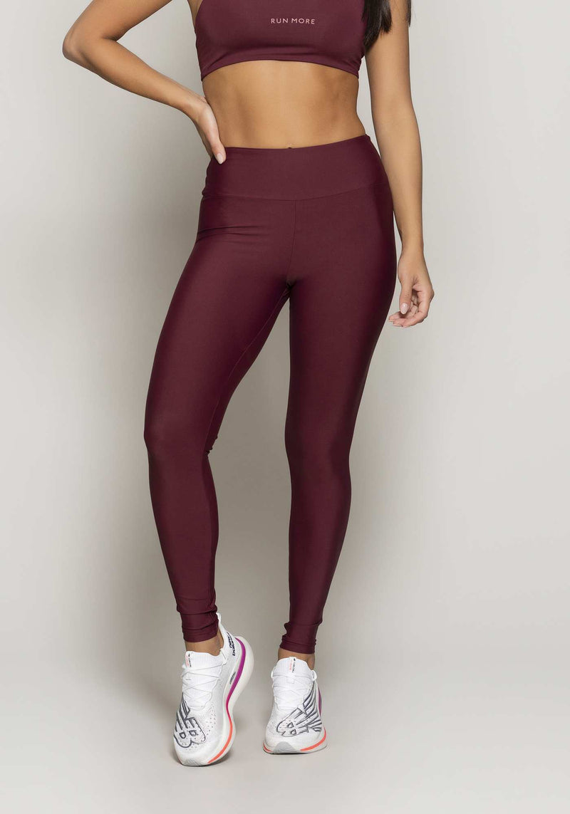 LEGGING RUN MORE COMPRESSION BORDO G